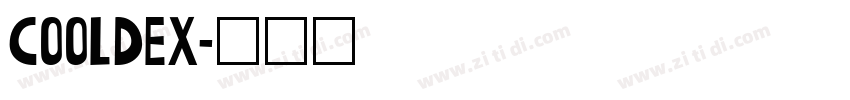 Cooldex字体转换