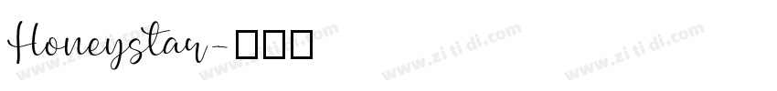Honeystar字体转换
