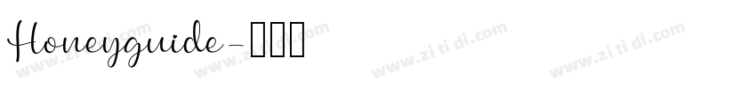 Honeyguide字体转换
