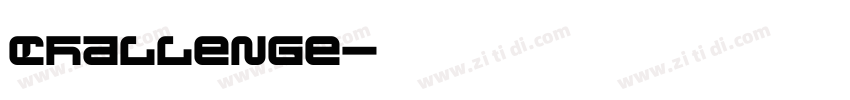 Challenge字体转换