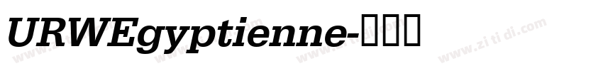 URWEgyptienne字体转换