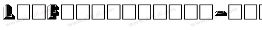 LeeFont蒙黑体字体下载字体转换