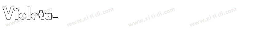 Violeta字体转换