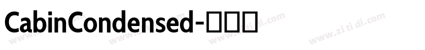 CabinCondensed字体转换
