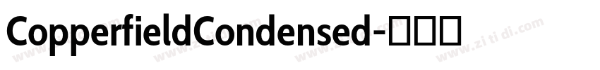 CopperfieldCondensed字体转换