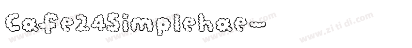 Cafe24Simplehae字体转换