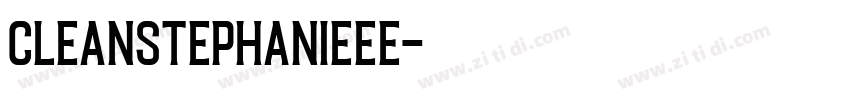 CleanStephanieee字体转换