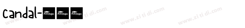 candal字体转换