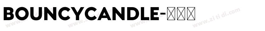 BouncyCandle字体转换