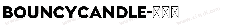 BouncyCandle字体转换