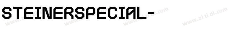 SteinerSpecial字体转换