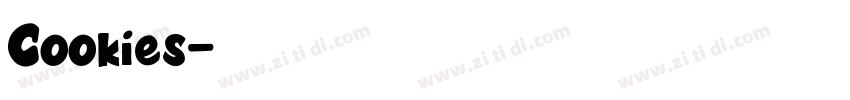 Cookies字体转换