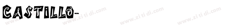 Castillo字体转换