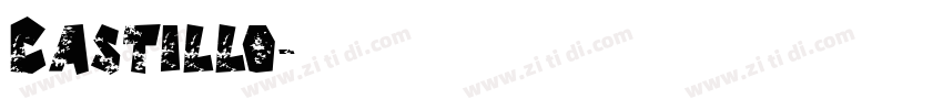 Castillo字体转换