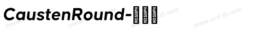 CaustenRound字体转换