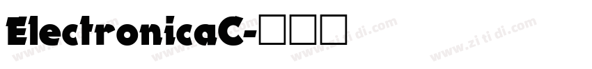 ElectronicaC字体转换