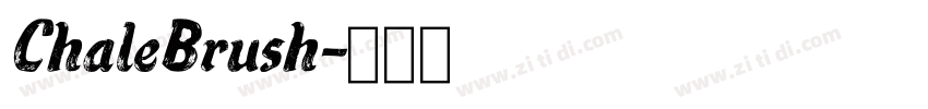 ChaleBrush字体转换