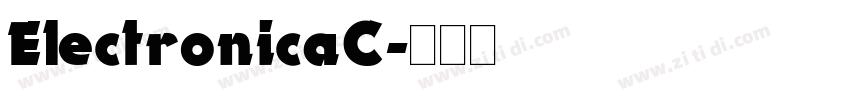 ElectronicaC字体转换