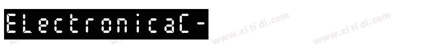 ElectronicaC字体转换