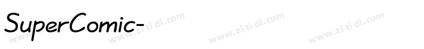 SuperComic字体转换