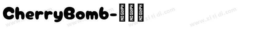 CherryBomb字体转换