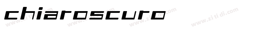 chiaroscuro字体转换 chiaroscuro字体转换
