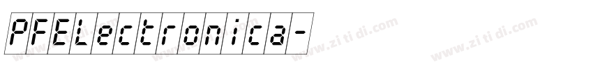 PFElectronica字体转换