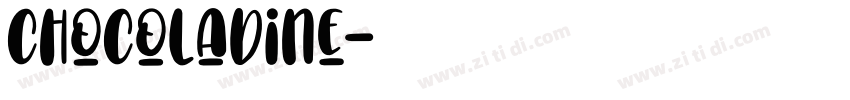 Chocoladine字体转换