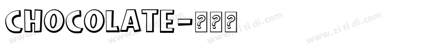 Chocolate字体转换