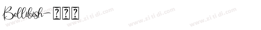 Bellibish字体转换