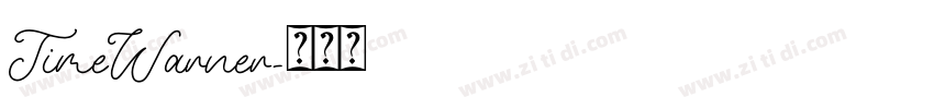 TimeWarner字体转换