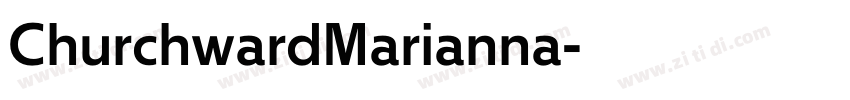 ChurchwardMarianna字体转换