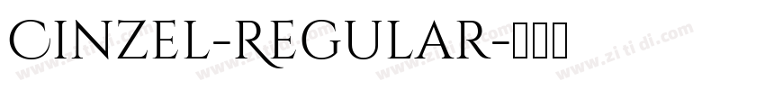 Cinzel-Regular字体转换 Cinzel-Regular字体转换