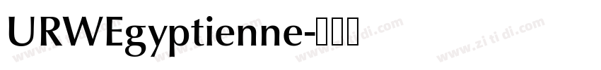 URWEgyptienne字体转换 URWEgyptienne字体转换