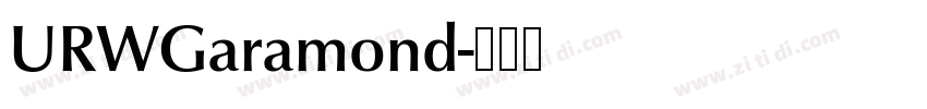 URWGaramond字体转换