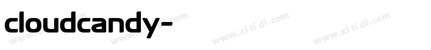 cloudcandy字体转换