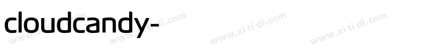cloudcandy字体转换
