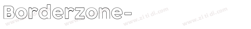 Borderzone字体转换