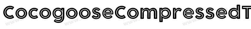 CocogooseCompressedT字体转换 CocogooseCompressedT字体转换