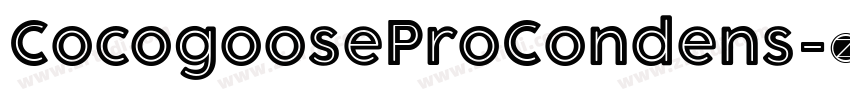 CocogooseProCondens字体转换