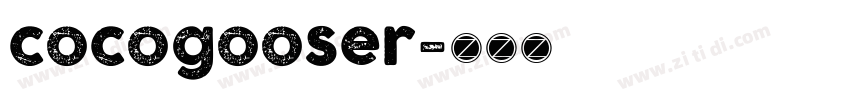cocogooser字体转换