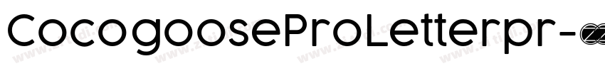 CocogooseProLetterpr字体转换