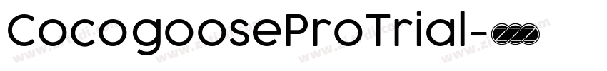 CocogooseProTrial字体转换