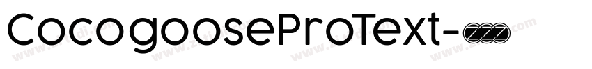 CocogooseProText字体转换