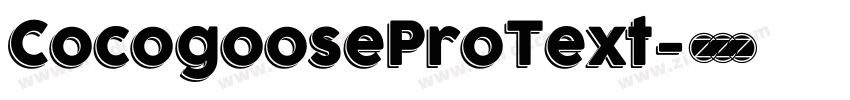CocogooseProText字体转换