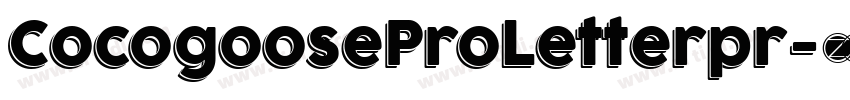CocogooseProLetterpr字体转换