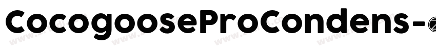 CocogooseProCondens字体转换