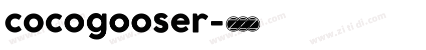 cocogooser字体转换