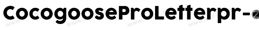 CocogooseProLetterpr字体转换