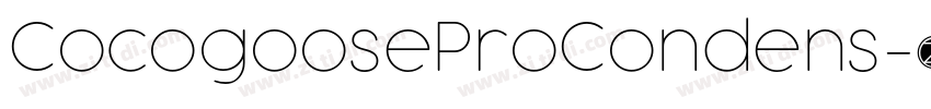 CocogooseProCondens字体转换